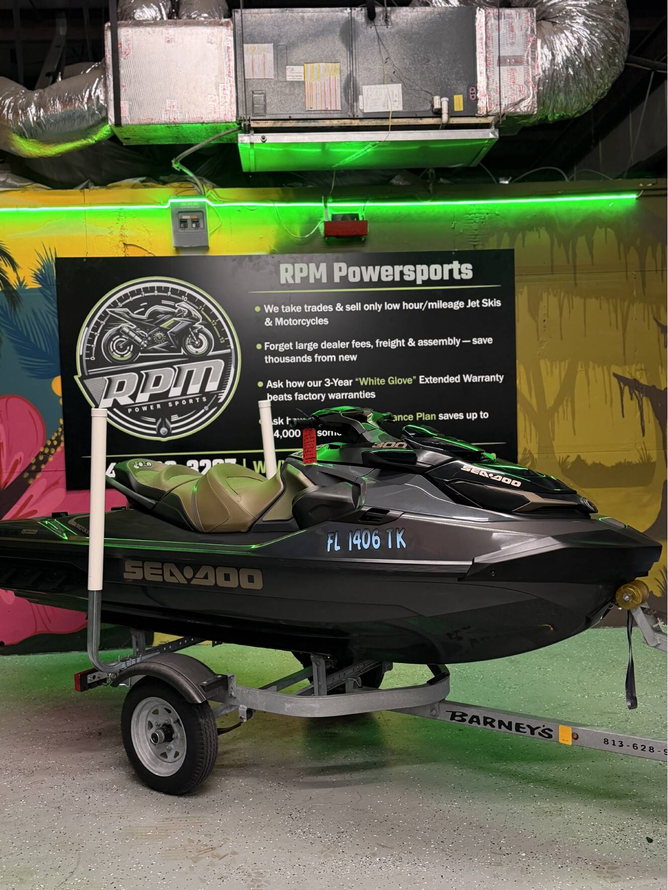 A photo of this 2022 Sea-Doo gtx 300 limited Trailer, KICKER sys warranty & NO FEES!