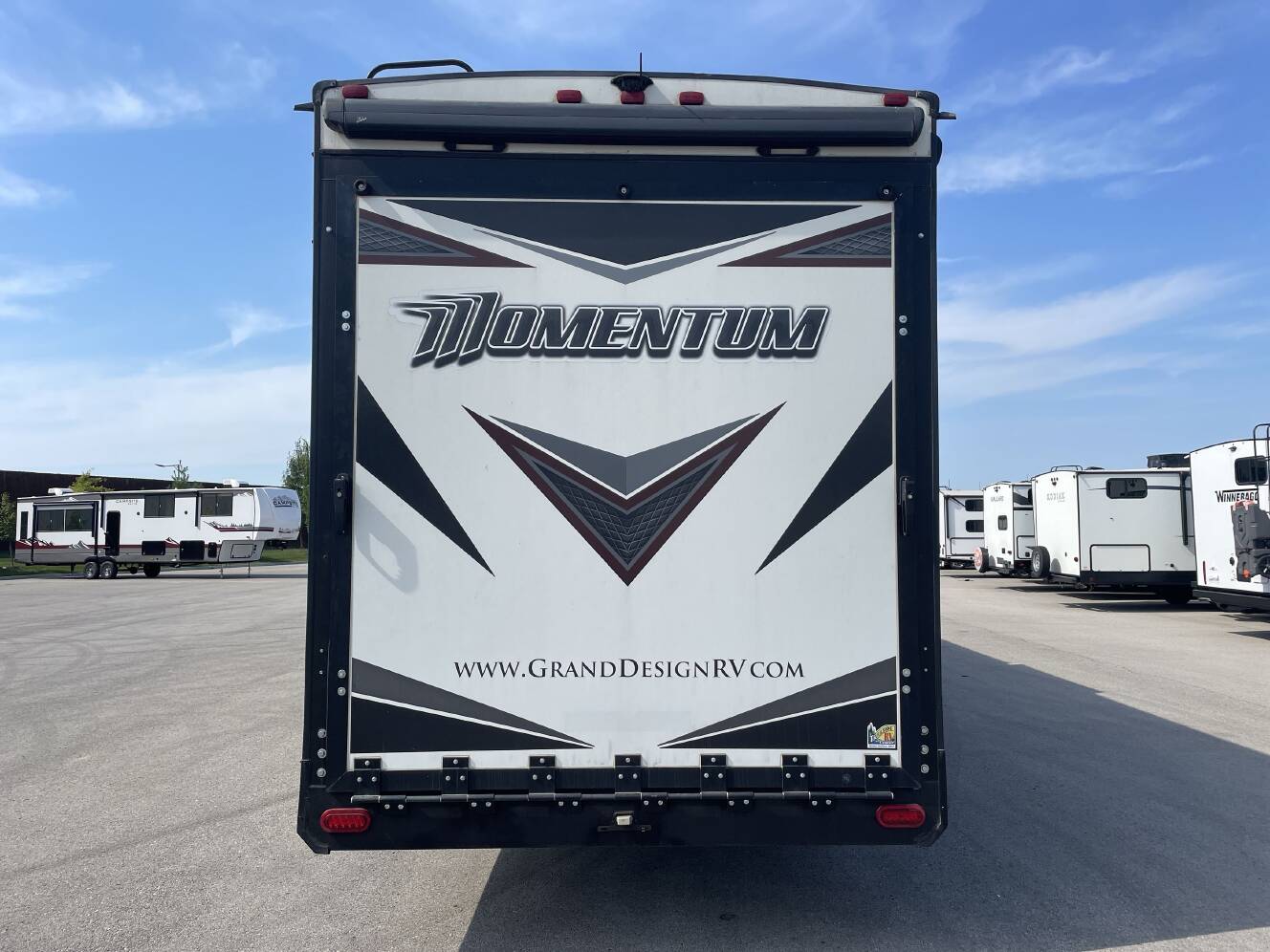 A photo of this 2019 Grand Design MOMENTUM 399TH