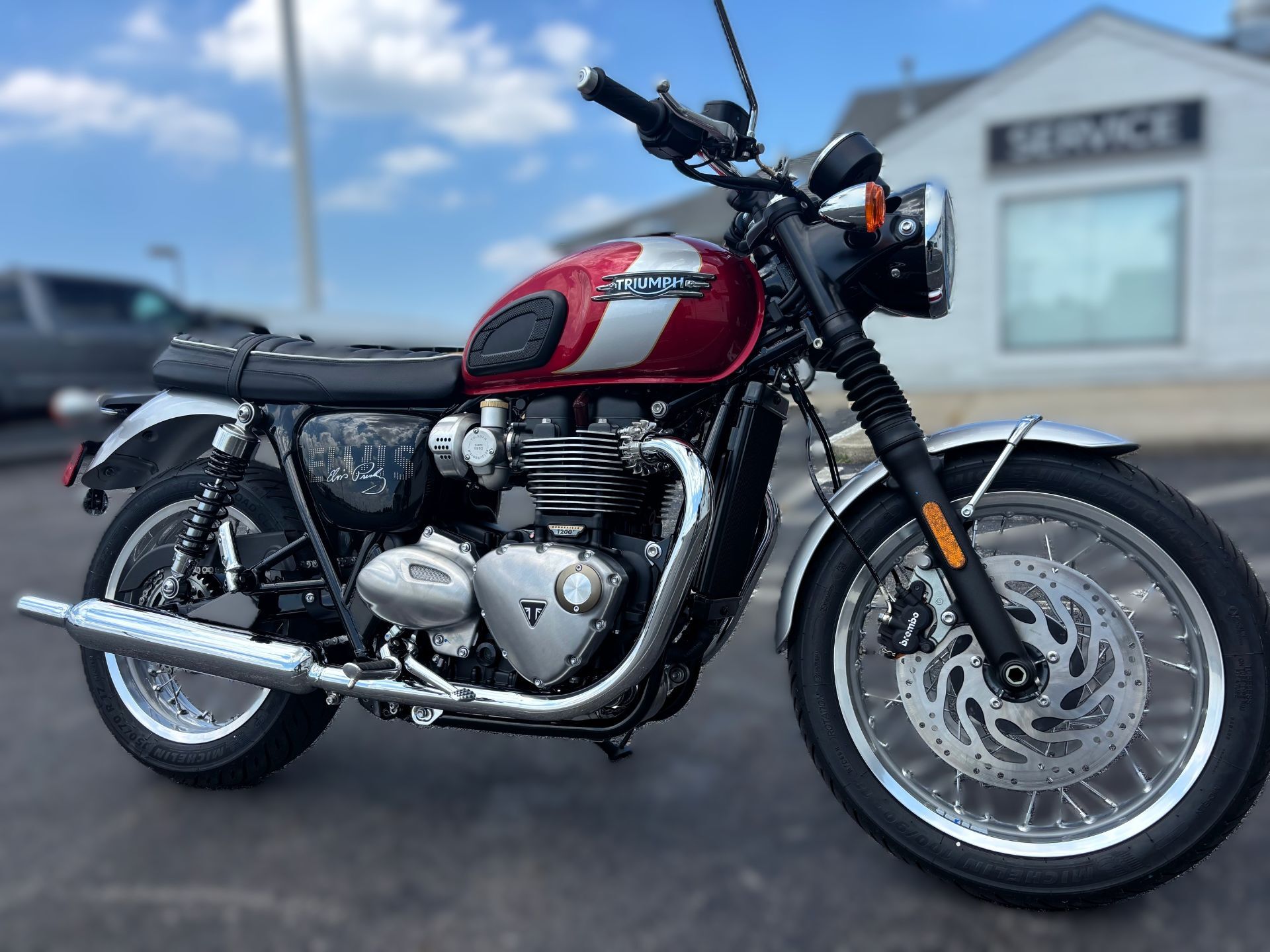 2025 Triumph Bonneville T120 Elvis Presley Limited Edition BASE in Columbus, OH