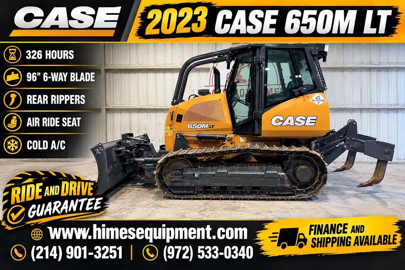 2023 CASE 650M LT in Van Alstyne, TX