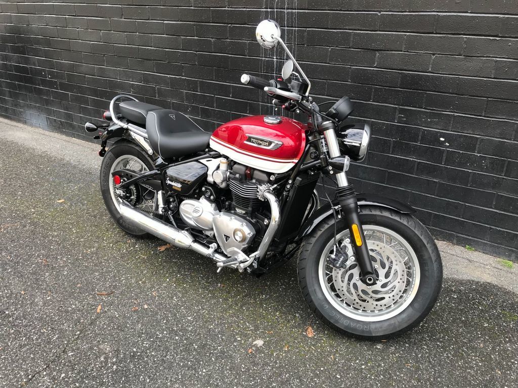 2026 Triumph Bonneville Speedmaster Carnival red BASE in Romney, WV
