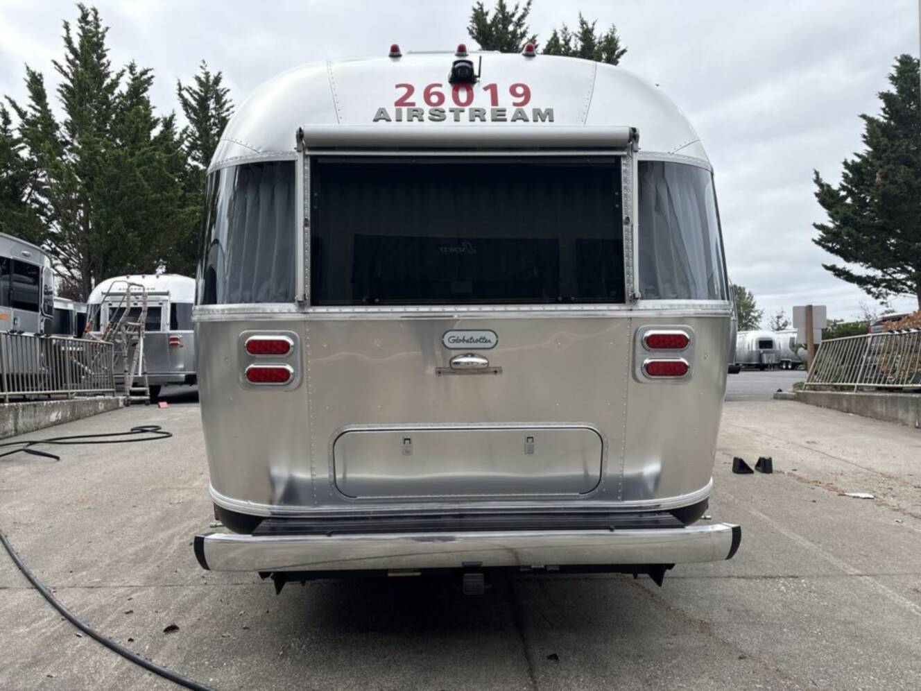 A photo of this 2021 Airstream Globetrotter 30RB Twin