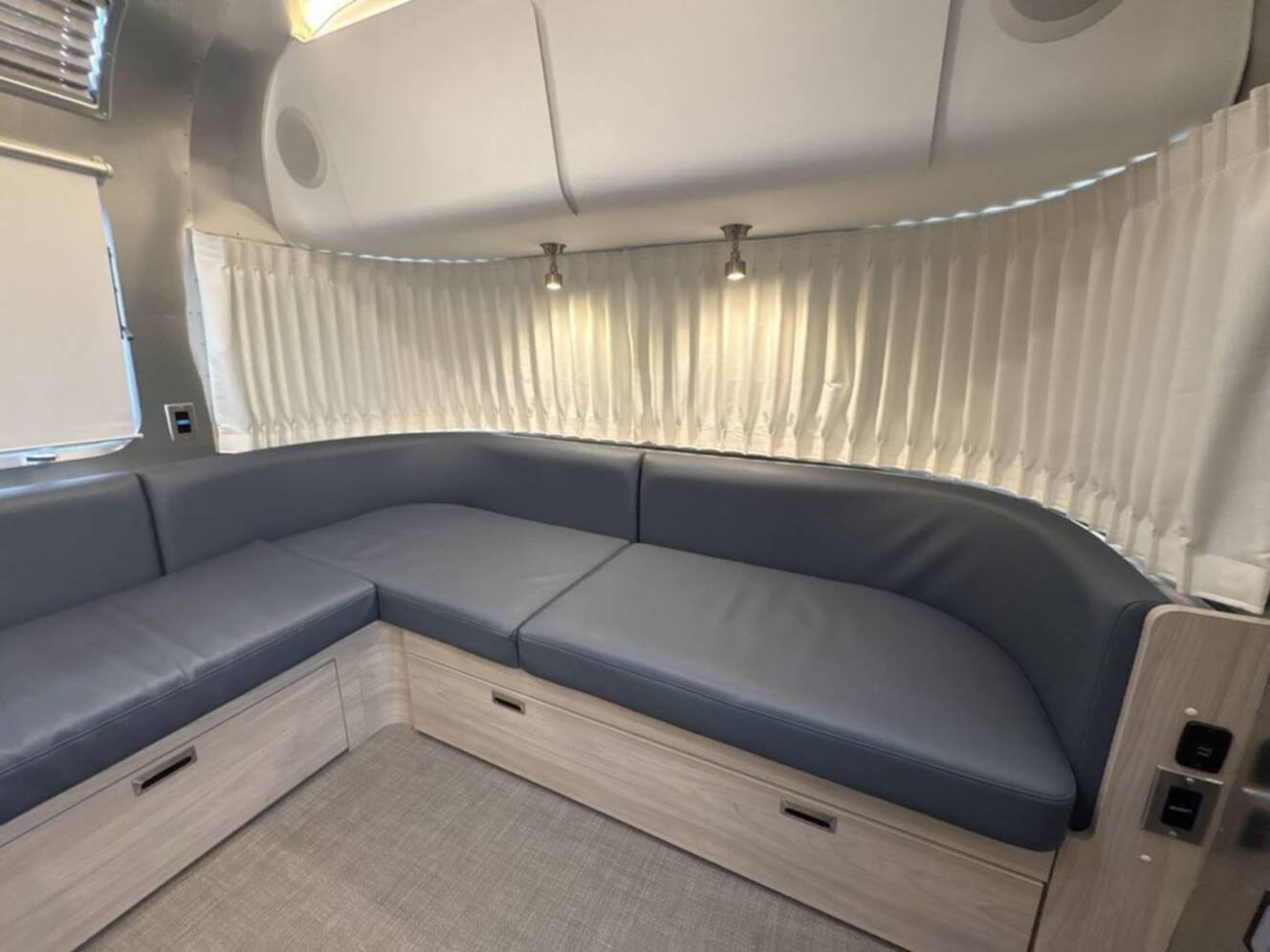 A photo of this 2021 Airstream Globetrotter 30RB Twin