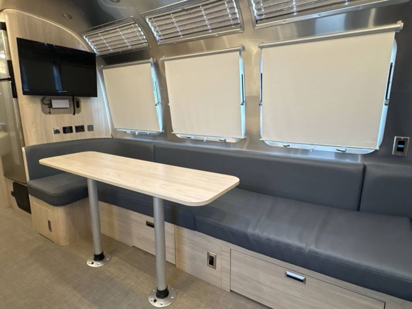 A photo of this 2021 Airstream Globetrotter 30RB Twin