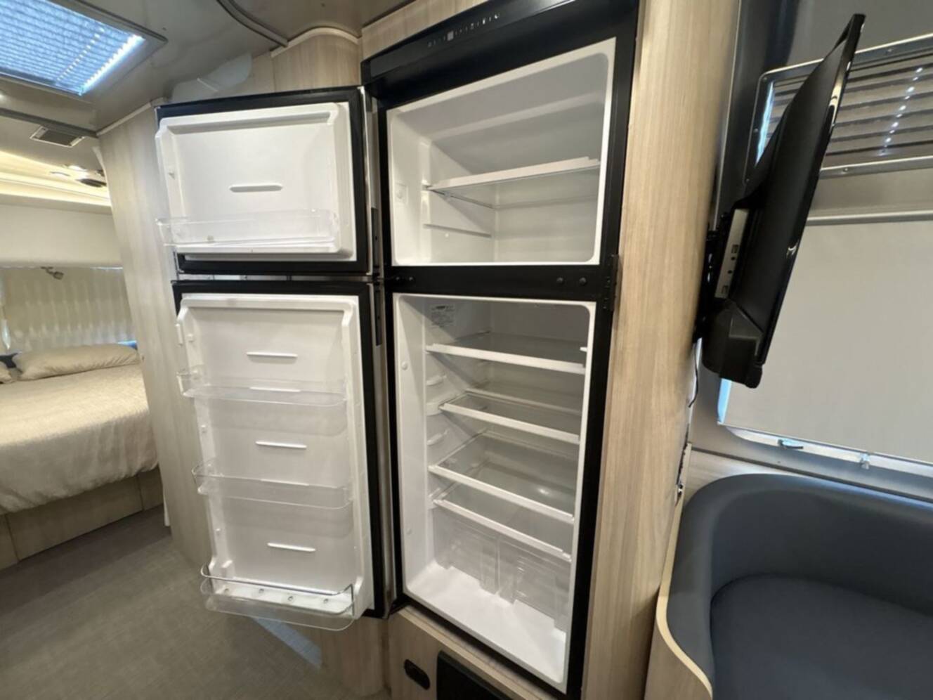 A photo of this 2021 Airstream Globetrotter 30RB Twin
