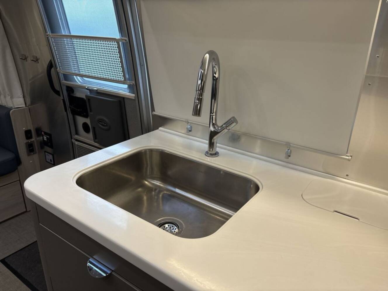 A photo of this 2021 Airstream Globetrotter 30RB Twin