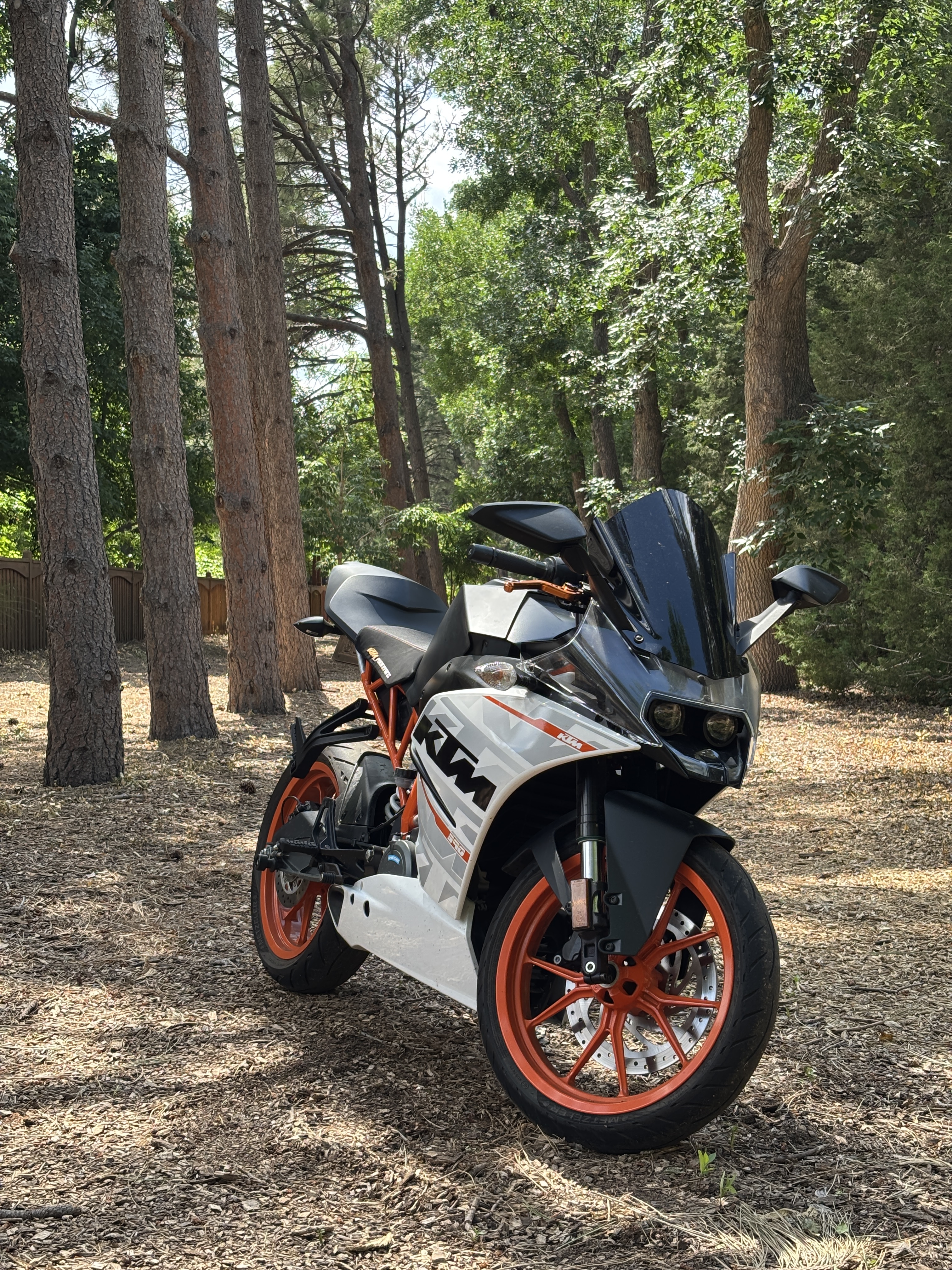 2016 KTM RC 390 Sportbike motorcycle
