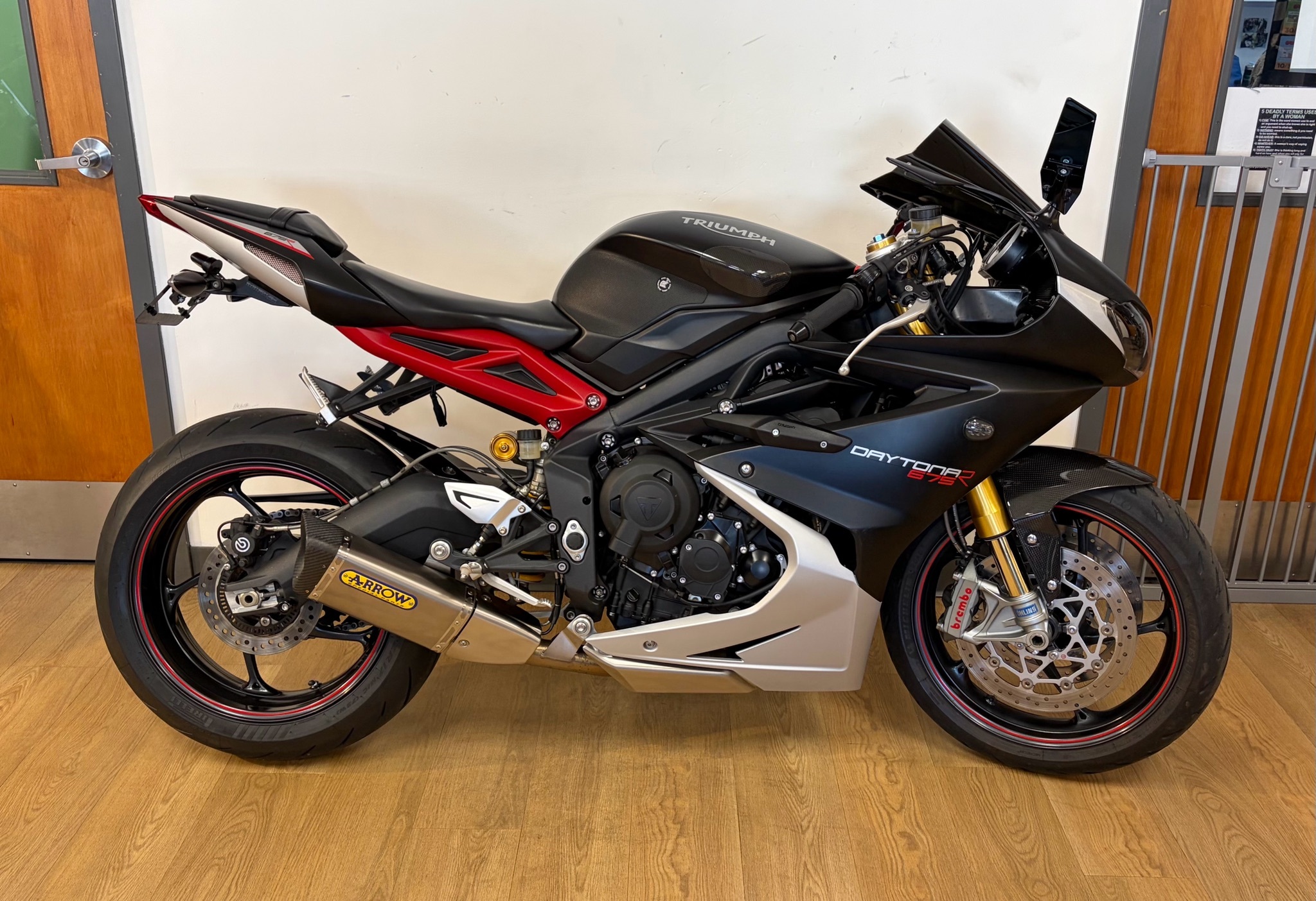 2016 Triumph Daytona 675 R ABS 675R ABS in Mahwah, NJ