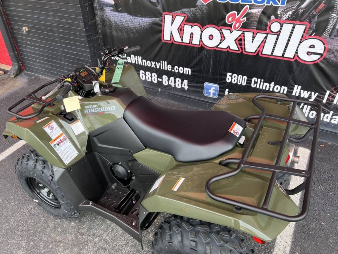 A photo of this 2026 Suzuki KingQuad 400FSi