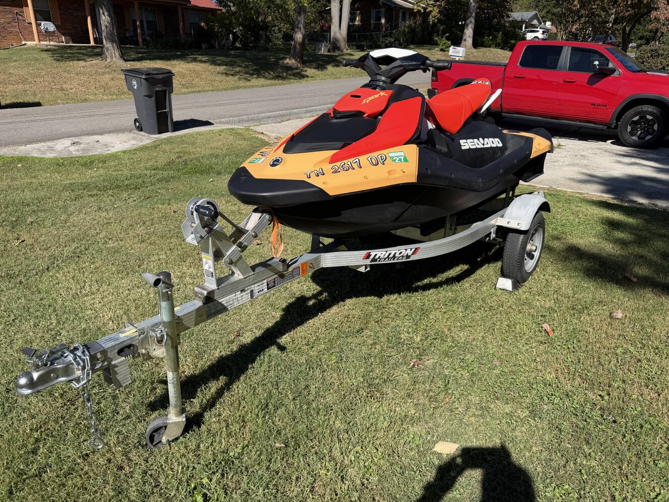 A photo of this 2024 Sea-Doo SPARK FOR 3 - 90 CONVENIENCE PACKAGE WITH IBR