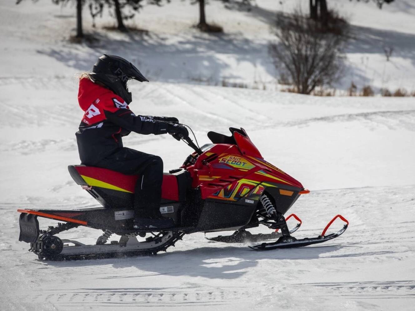 A photo of this 2025 Yamaha Snoscoot ES