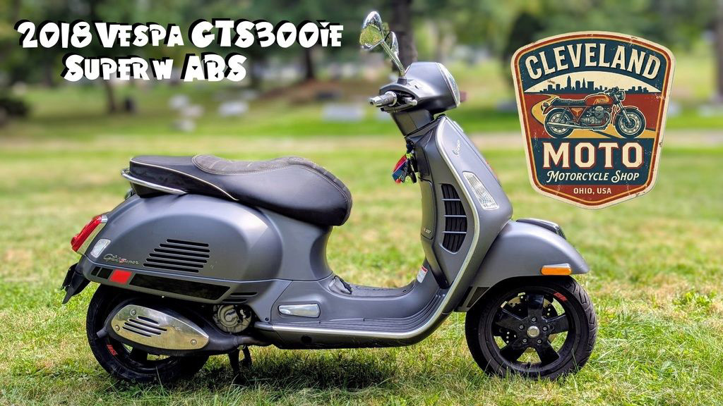 2018 Vespa GTS Super 300 300 SUPER in Cleveland, OH