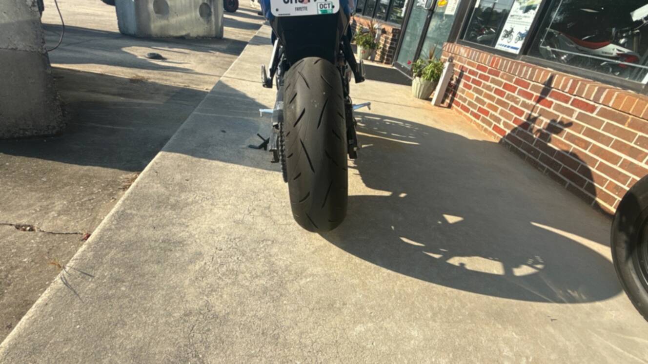 A photo of this 2025 Suzuki GSX 8R