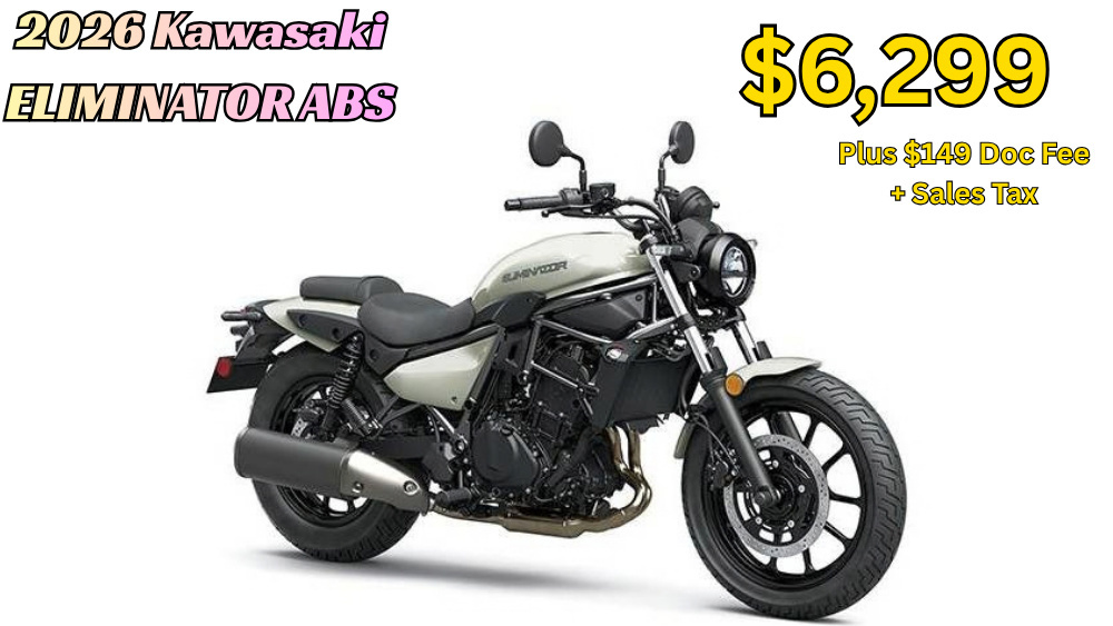 2026 Kawasaki Eliminator ABS ABS in Whiteland, IN