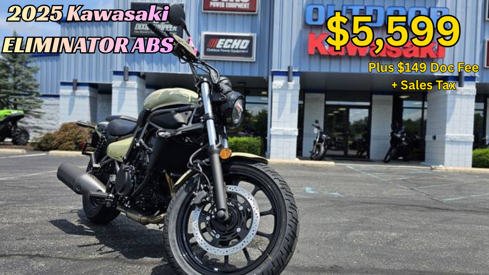 2025 Kawasaki Eliminator ABS ABS in Whiteland, IN