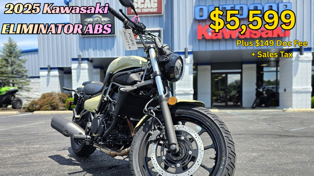 2025 Kawasaki Eliminator ABS ABS in Whiteland, IN