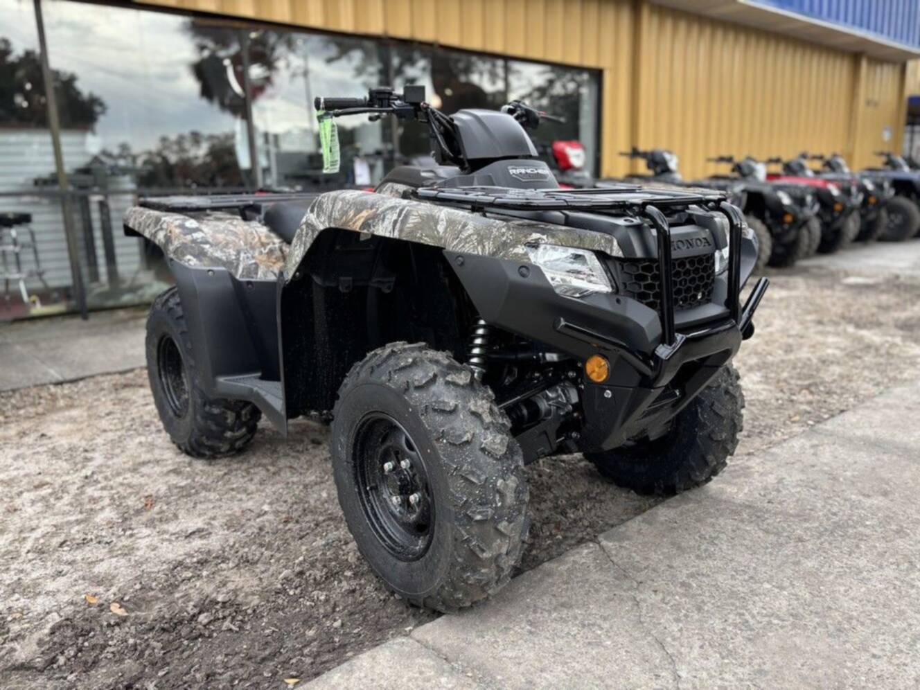 A photo of this 2027 Honda  FourTrax Rancher 4X4 TrueTimber Atera Camo
