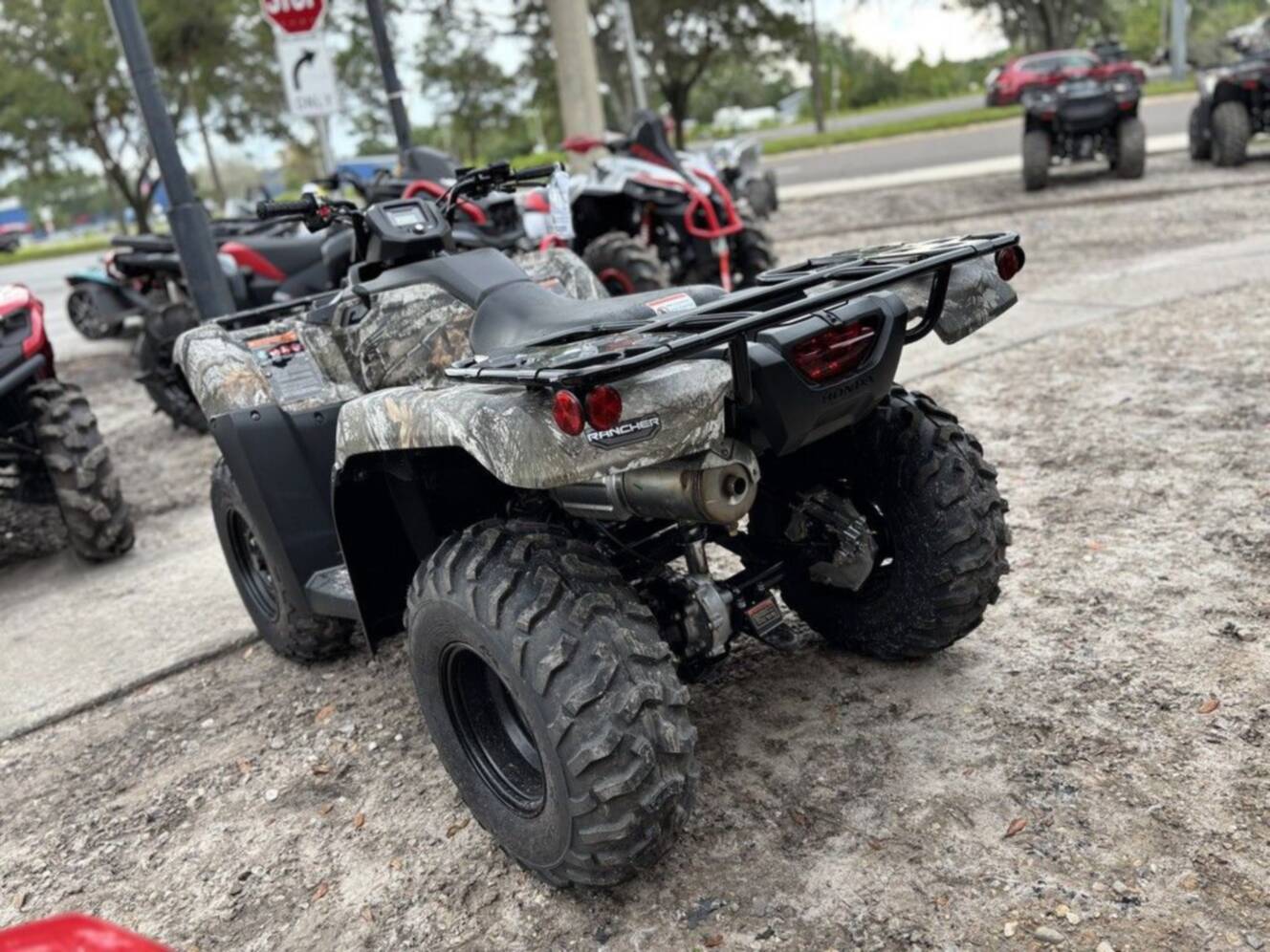 A photo of this 2027 Honda  FourTrax Rancher 4X4 TrueTimber Atera Camo