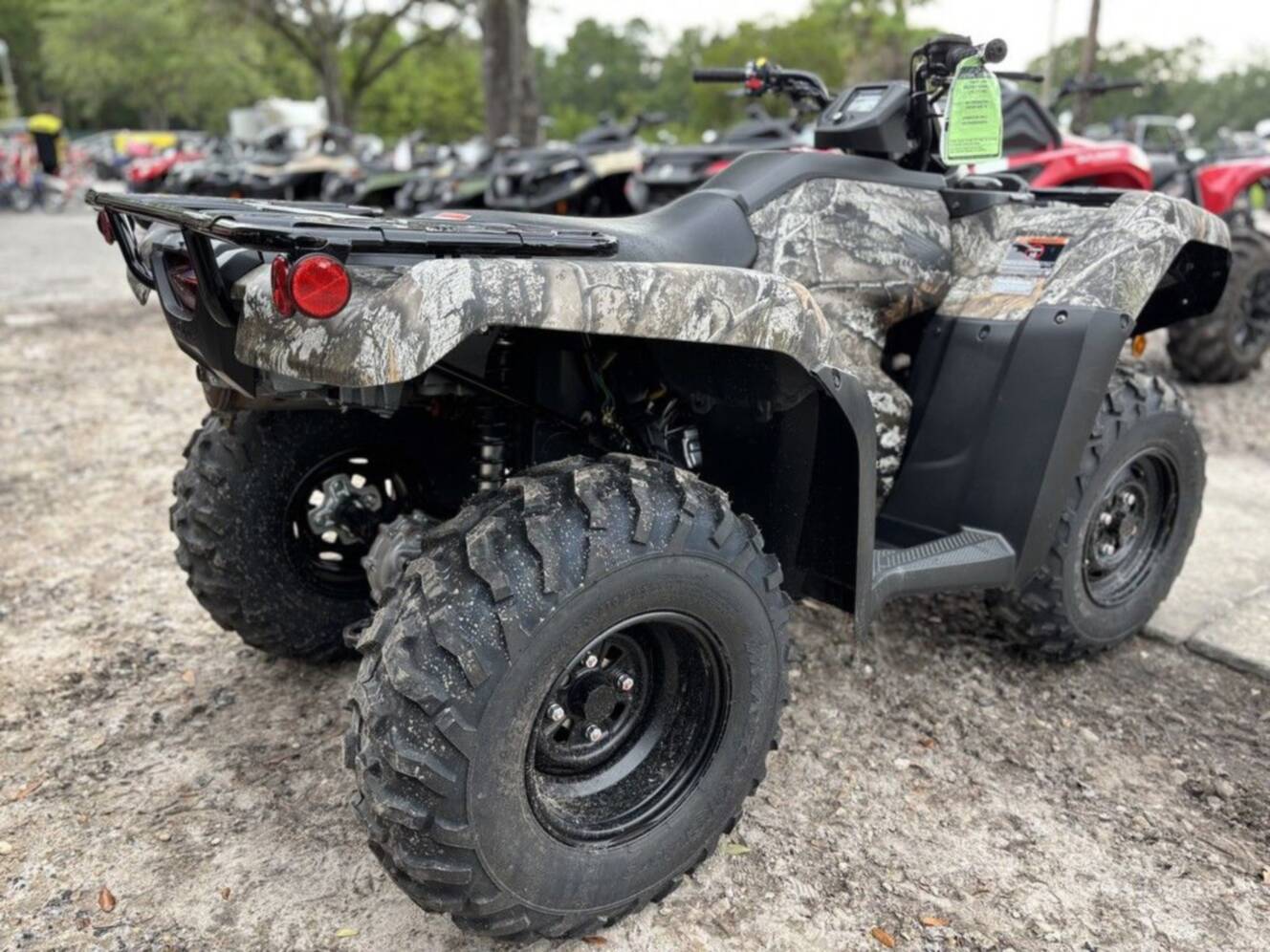 A photo of this 2027 Honda  FourTrax Rancher 4X4 TrueTimber Atera Camo