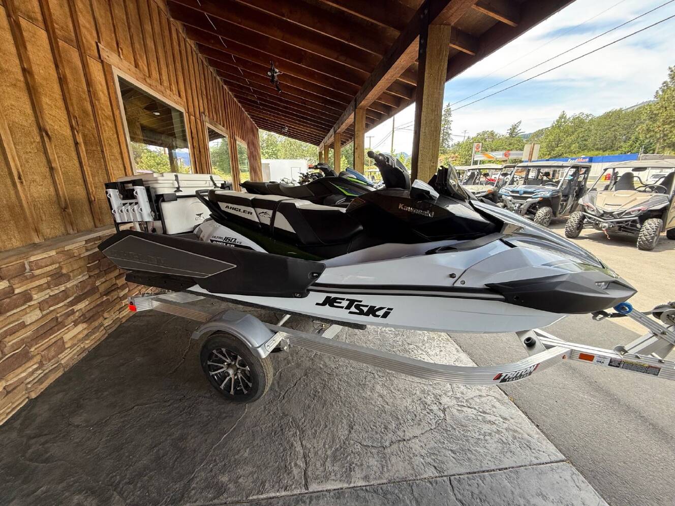 A photo of this 2025 Kawasaki Jet Ski® Ultra® 160LX-S Angler