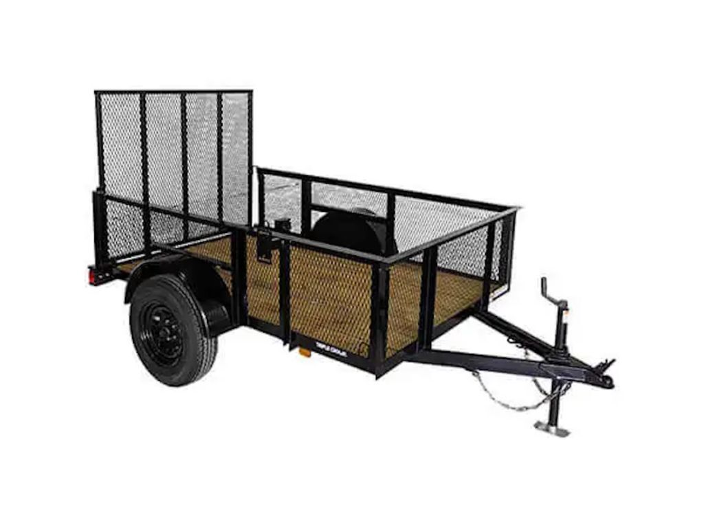 2025 Triple Crown Trailers Utility Single Axle 5X8 S/A 2' Mesh in Fort Myers, FL