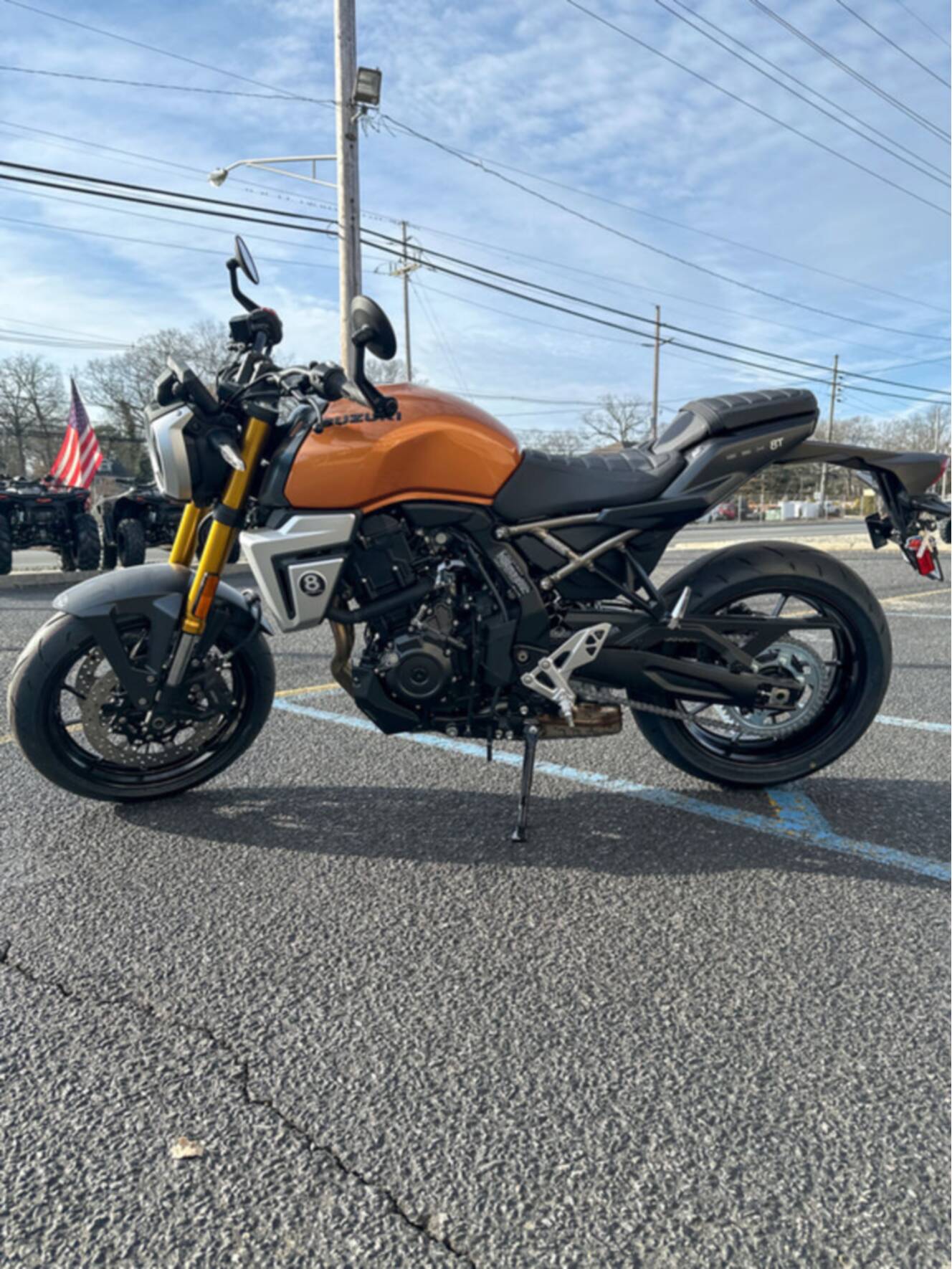 A photo of this 2026 Suzuki GSX-8T
