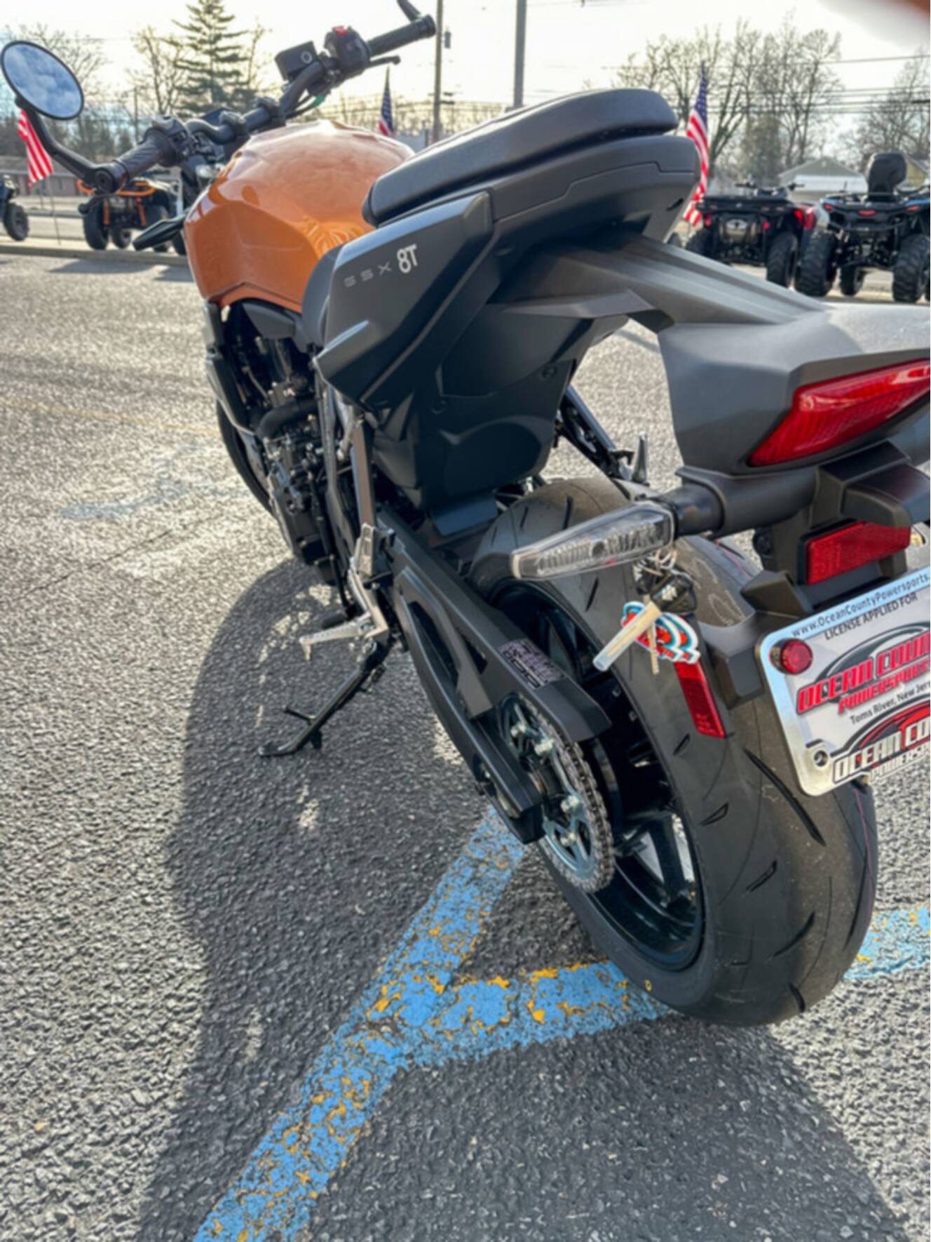 A photo of this 2026 Suzuki GSX-8T