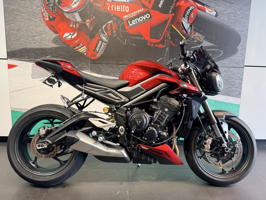 2024 Triumph Street Triple 765 RS Carnival Red RS in Miami, FL