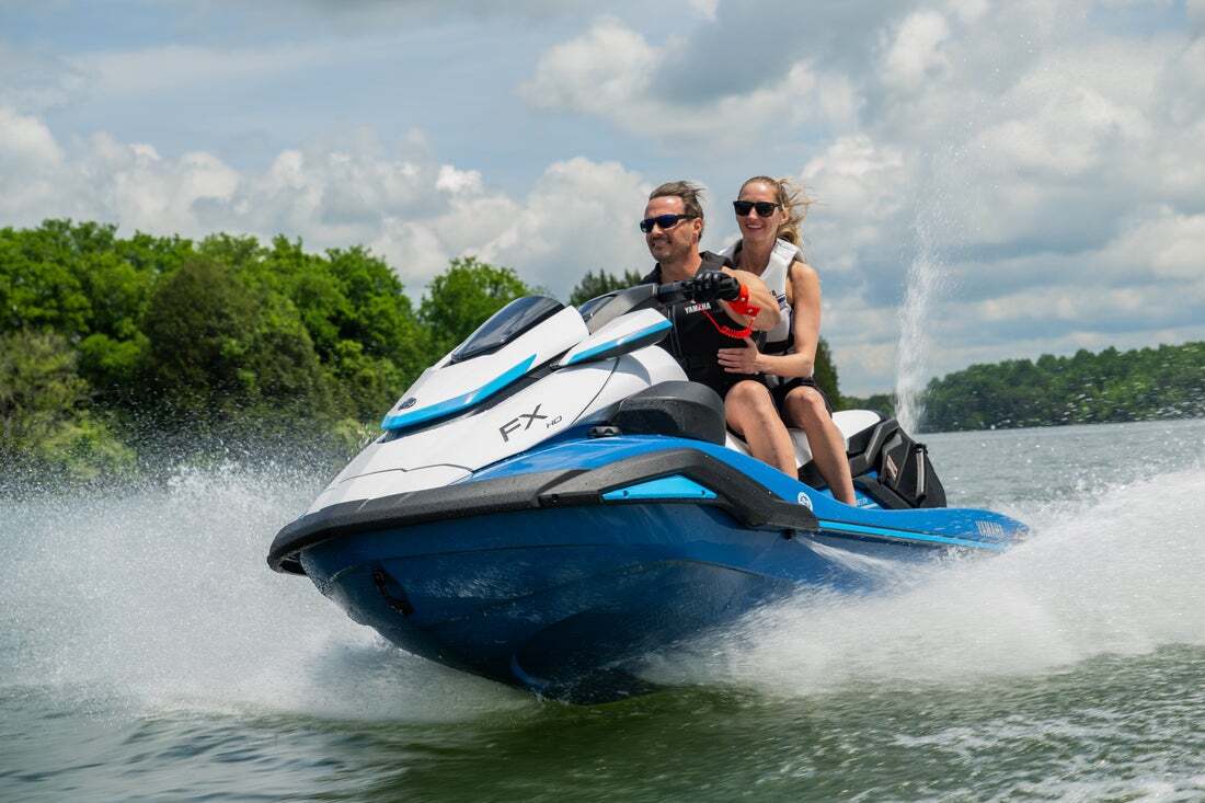 2026 Yamaha Waverunner FX Cruiser SVHO-Audio-Lagoon Blue in somers point NJ