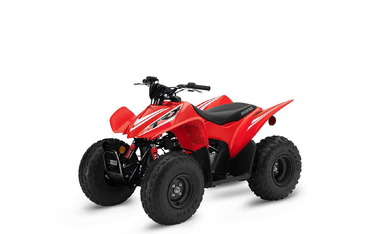 A photo of this 2026 Honda TRX 90X