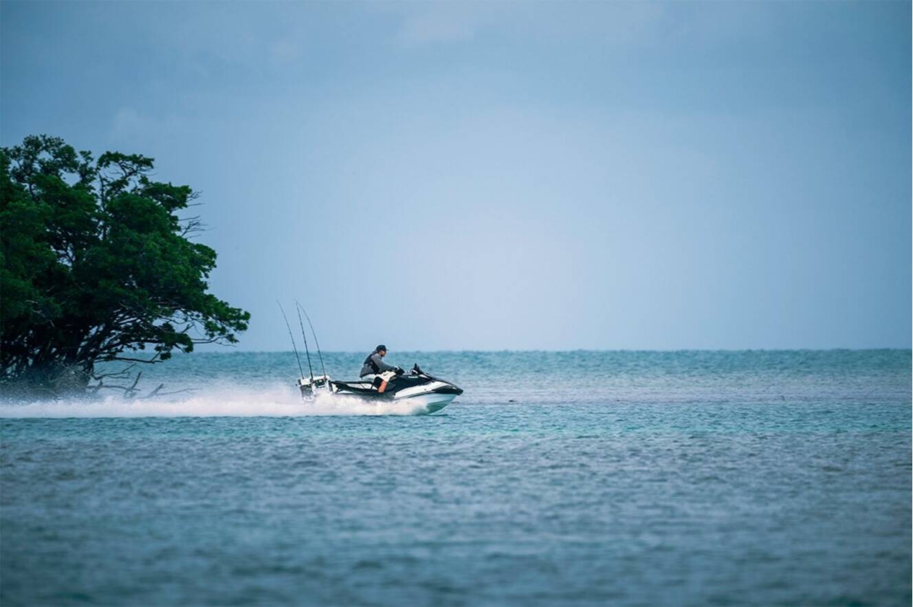 A photo of this 2025 Kawasaki Jet Ski® Ultra® 160LX-S Angler
