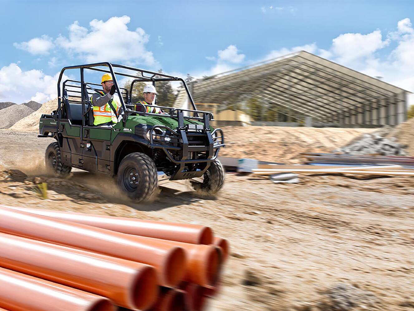 A photo of this 2026 Kawasaki Mule PRO-FXT 820 EPS