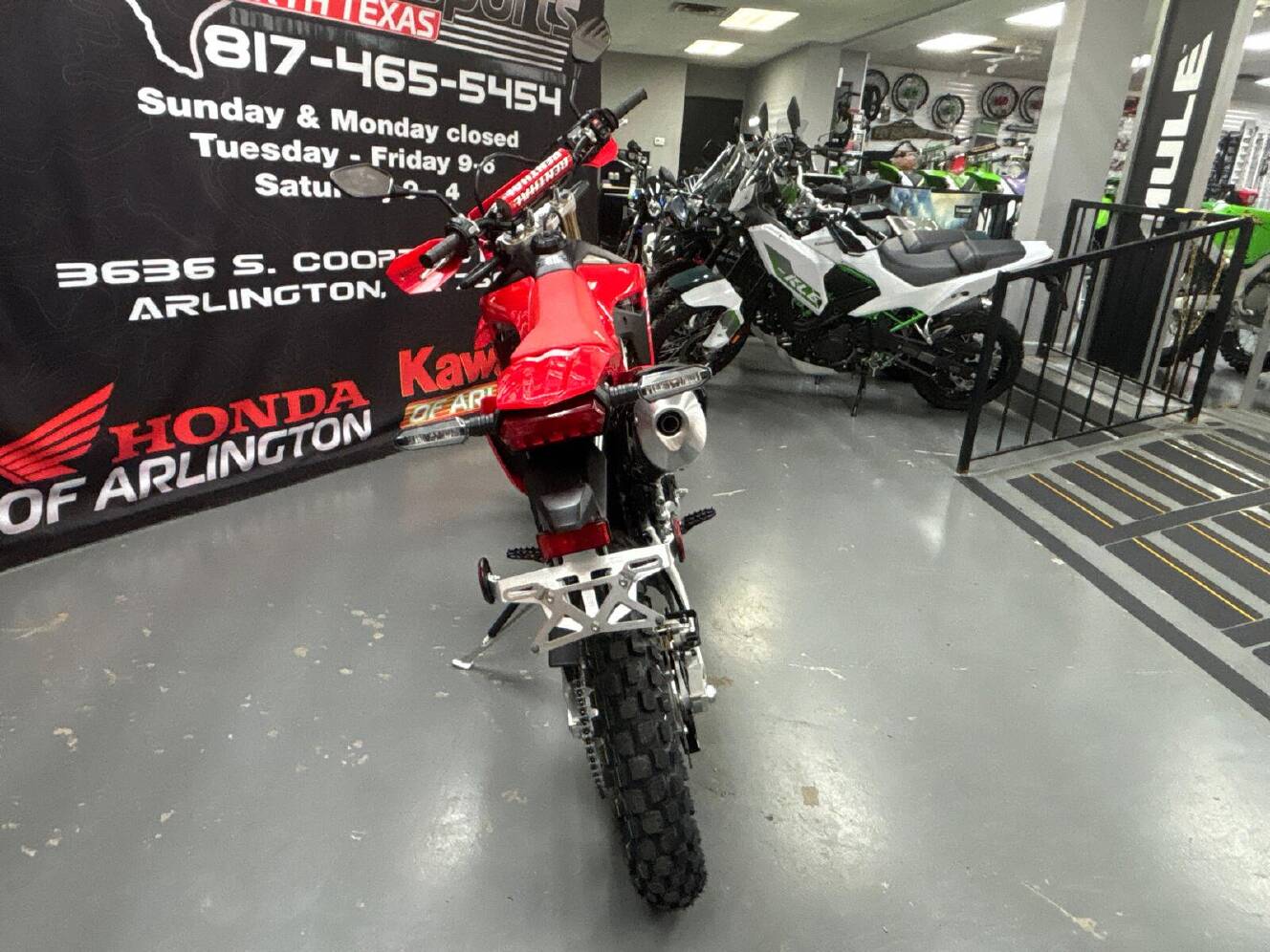 A photo of this 2026 Honda CRF450RL