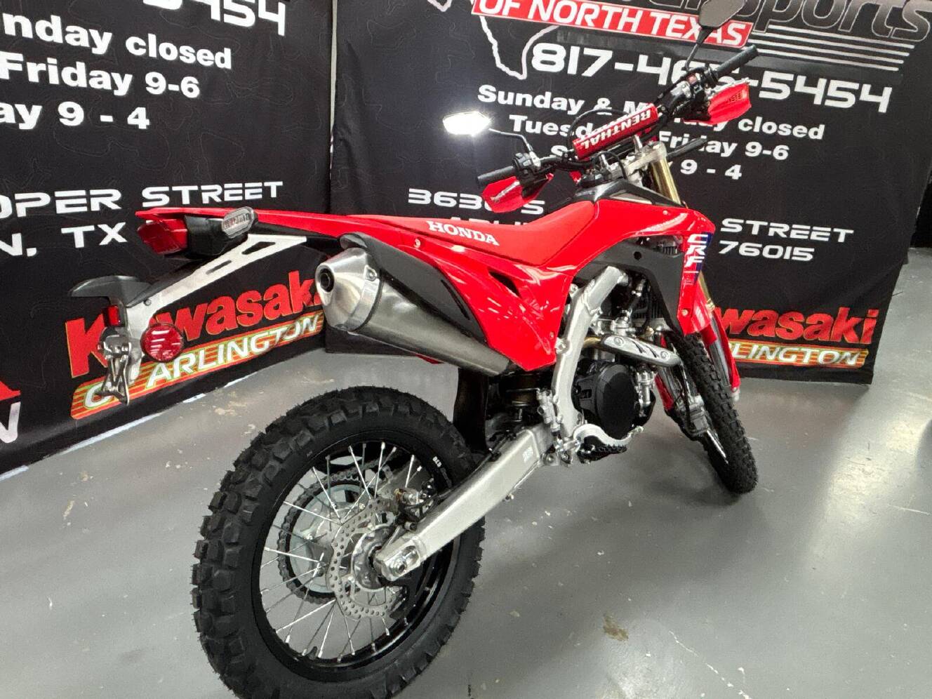 A photo of this 2026 Honda CRF450RL