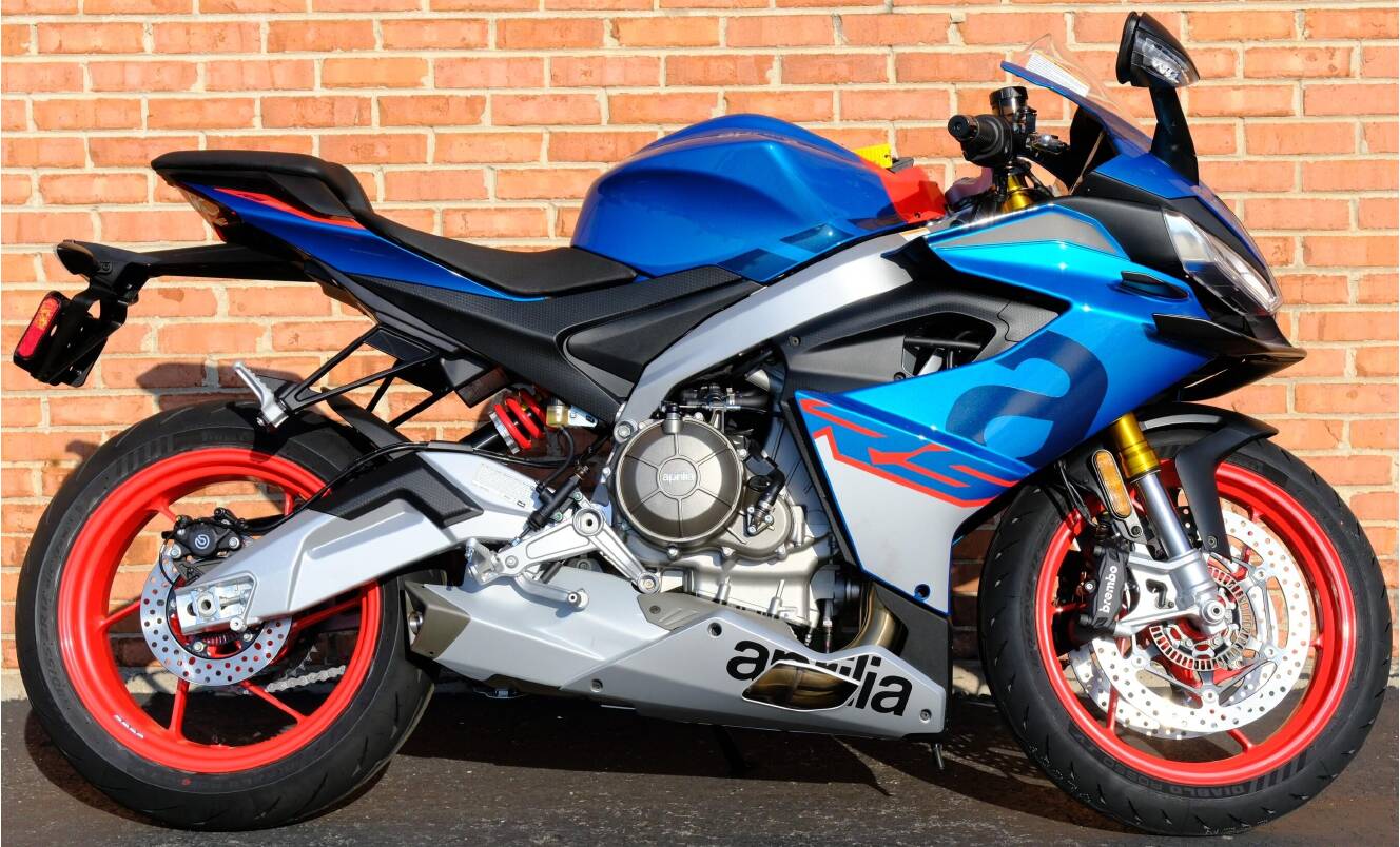 A photo of this 2027 Aprilia RS 660