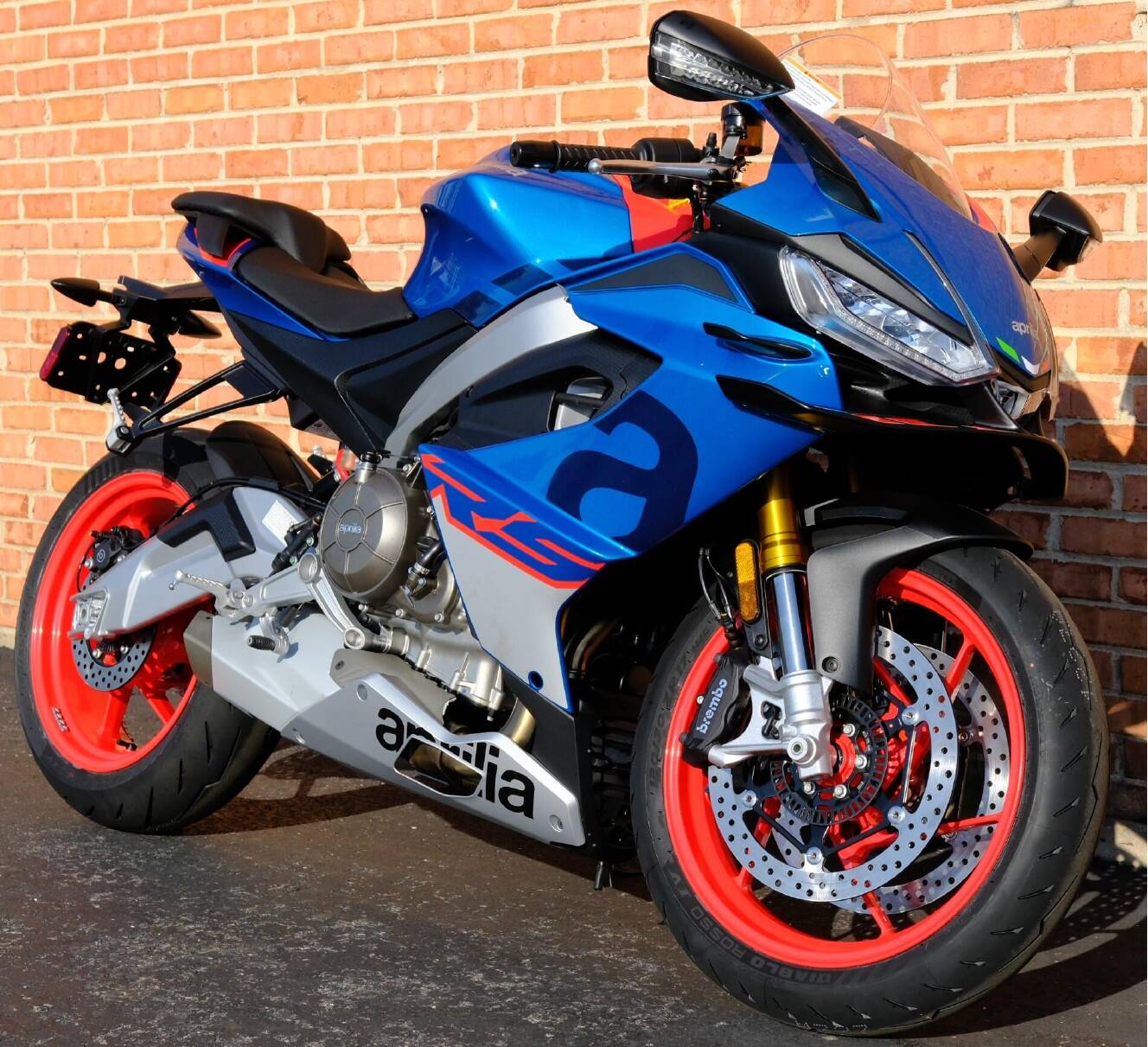 A photo of this 2027 Aprilia RS 660