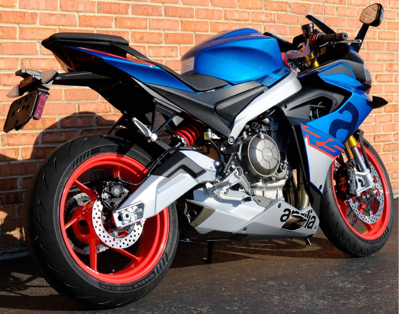 A photo of this 2027 Aprilia RS 660