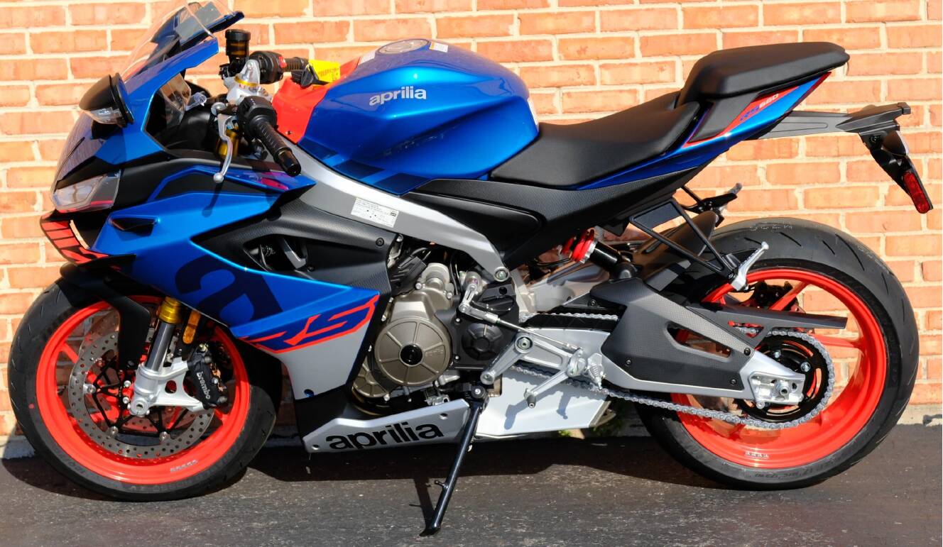 A photo of this 2027 Aprilia RS 660