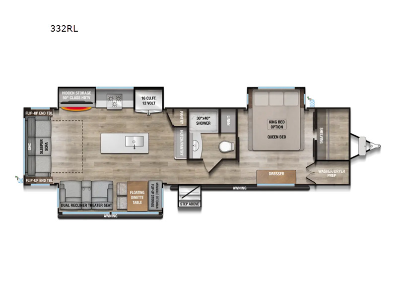 2027 Alliance Rv Avenue 332RL in ludington MI