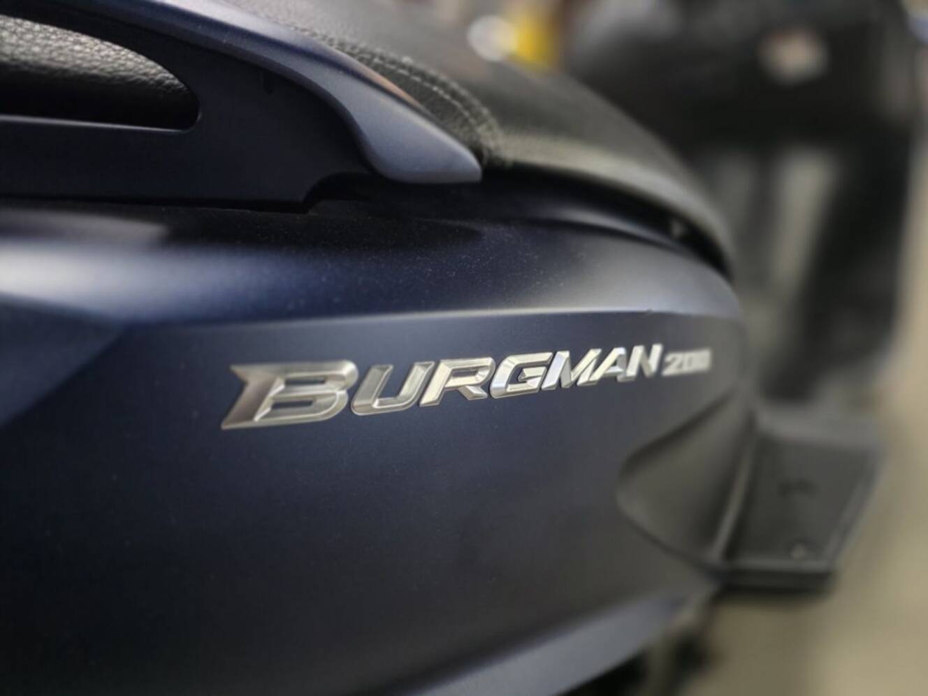 A photo of this 2022 Suzuki Burgman 200