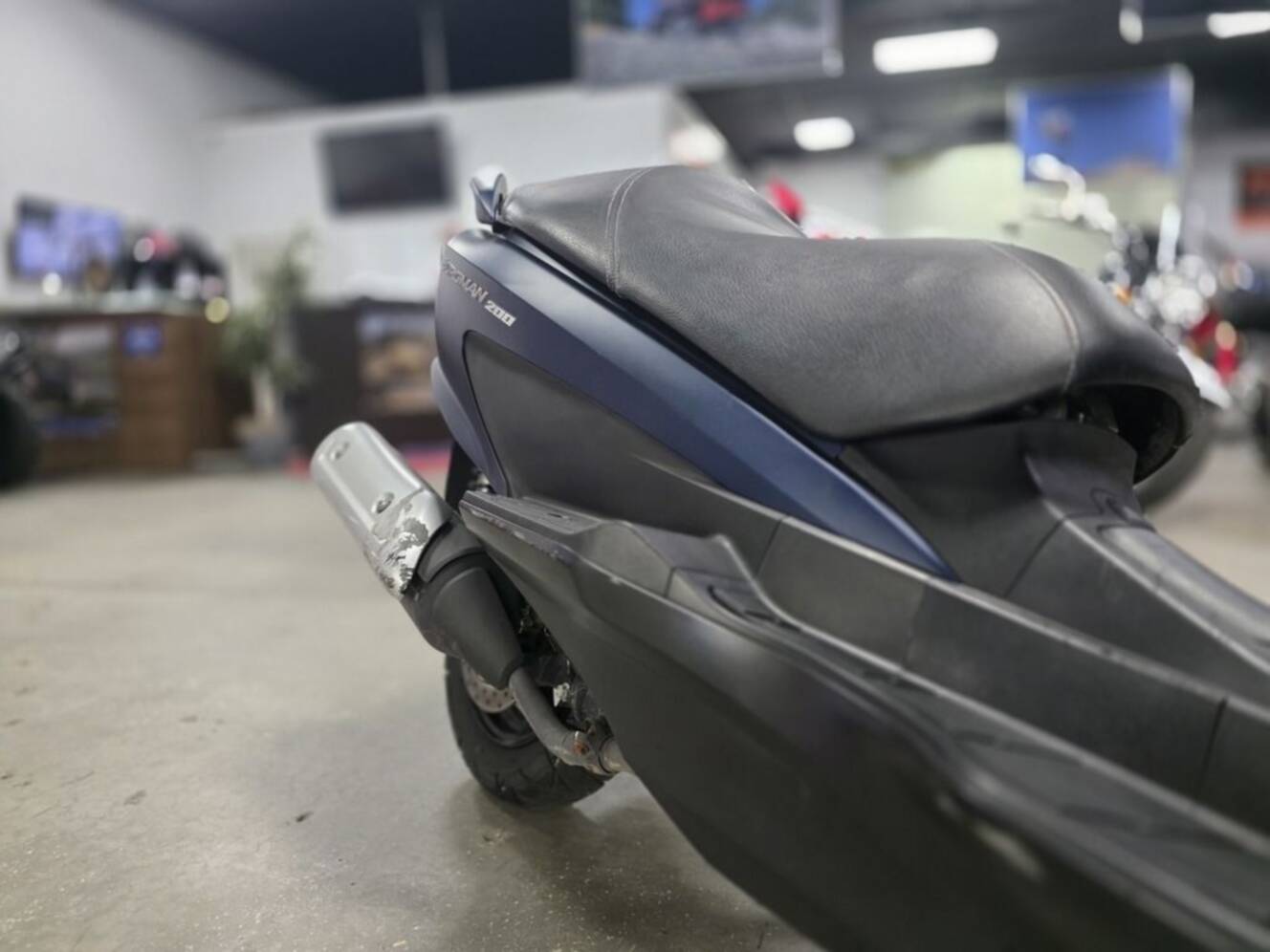 A photo of this 2022 Suzuki Burgman 200