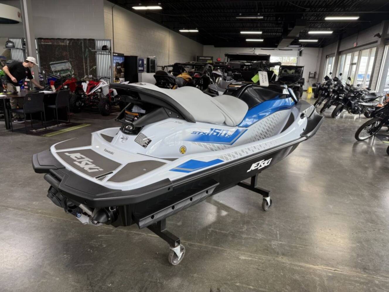 A photo of this 2026 Kawasaki Jet Ski® STX® 160 X