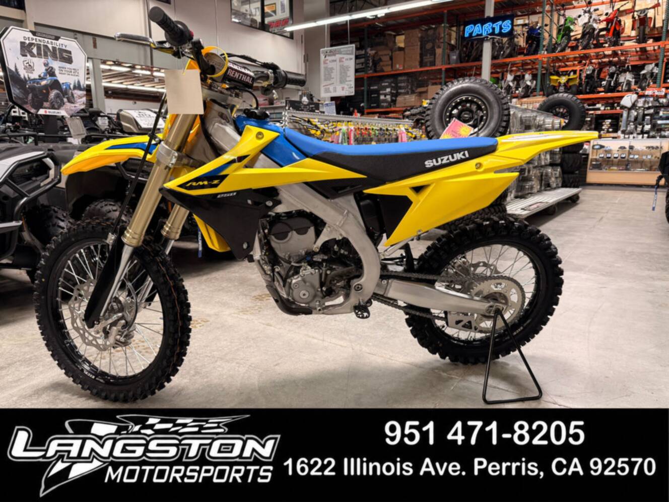 A photo of this 2027 Suzuki RM-Z250
