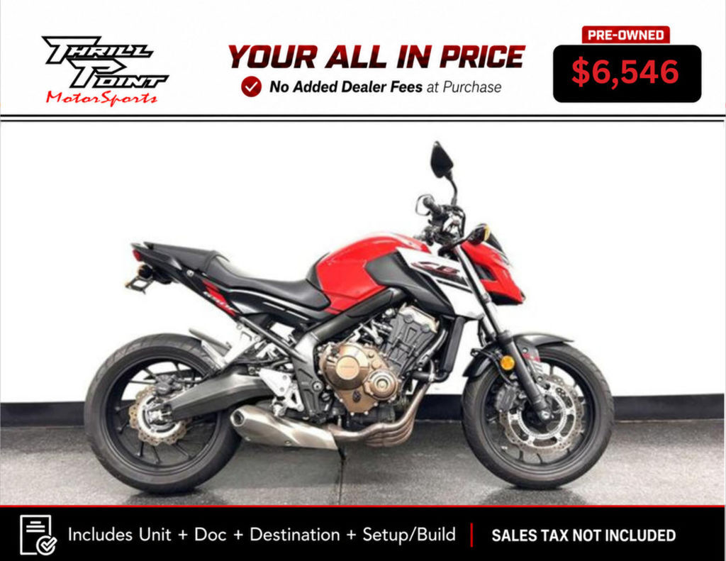 2018 Honda® CB650F ABS 650F ABS in Medina, OH