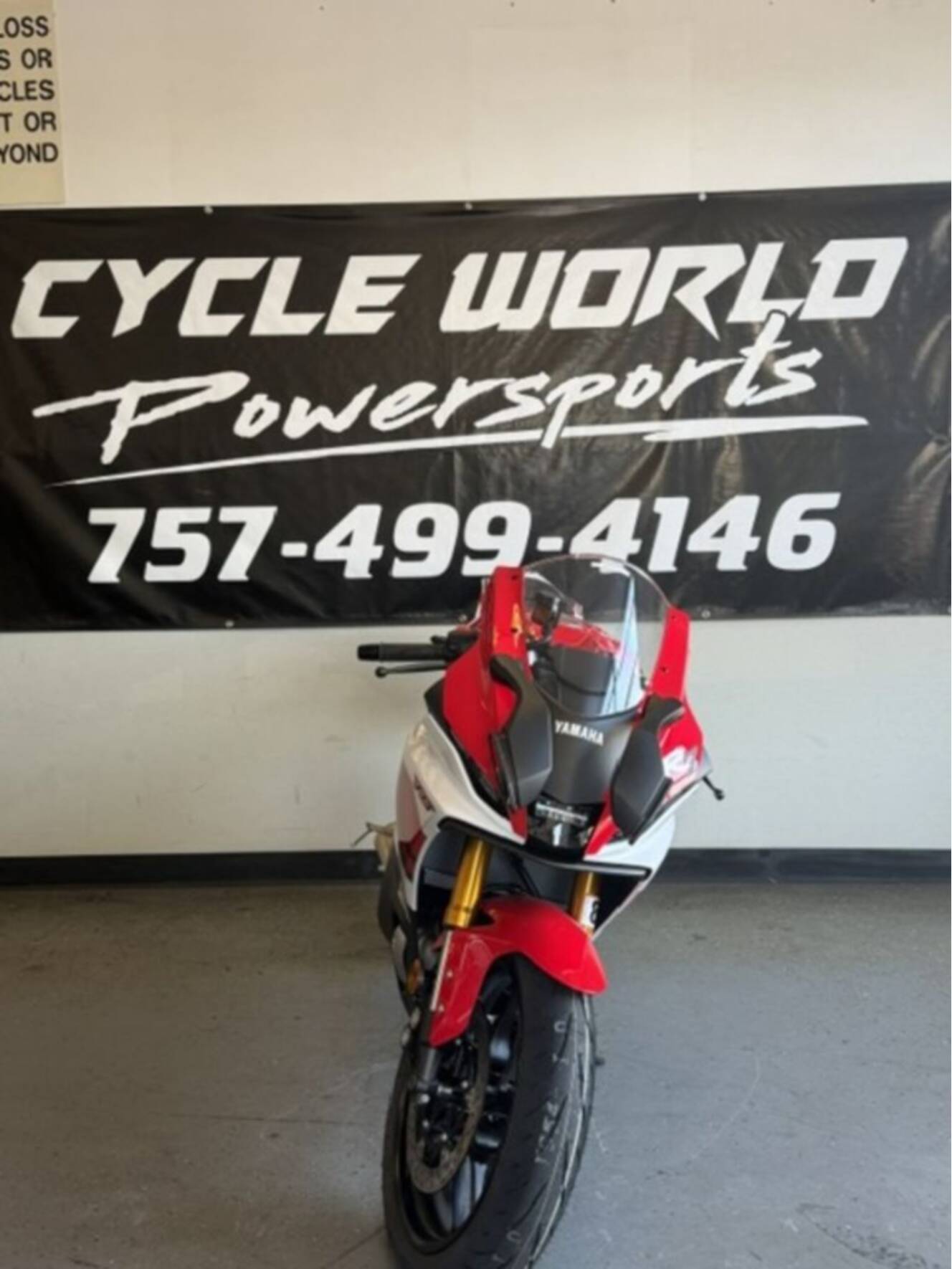 A photo of this 2026 Yamaha YZF-R7 70th Anniversary Edition