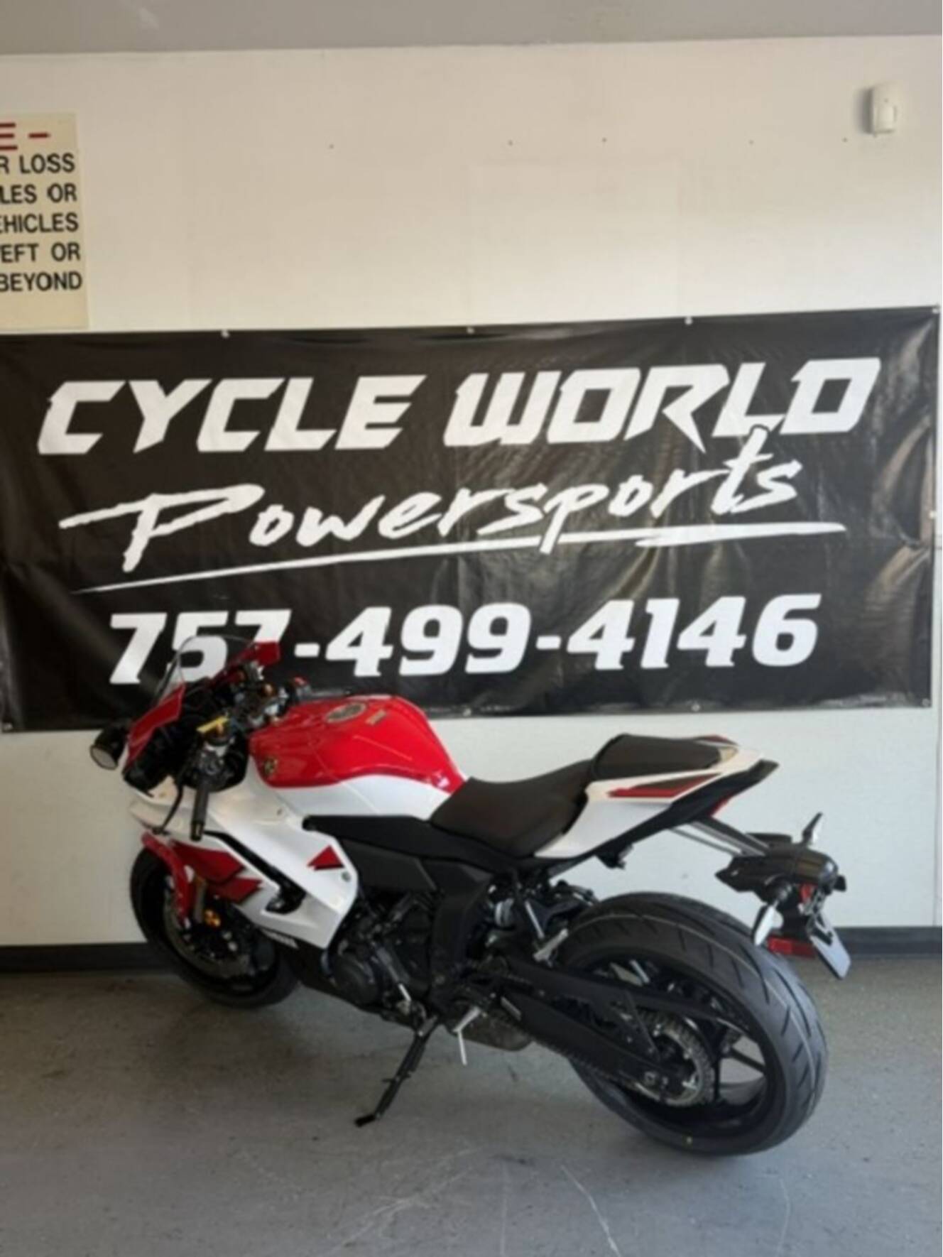 A photo of this 2026 Yamaha YZF-R7 70th Anniversary Edition