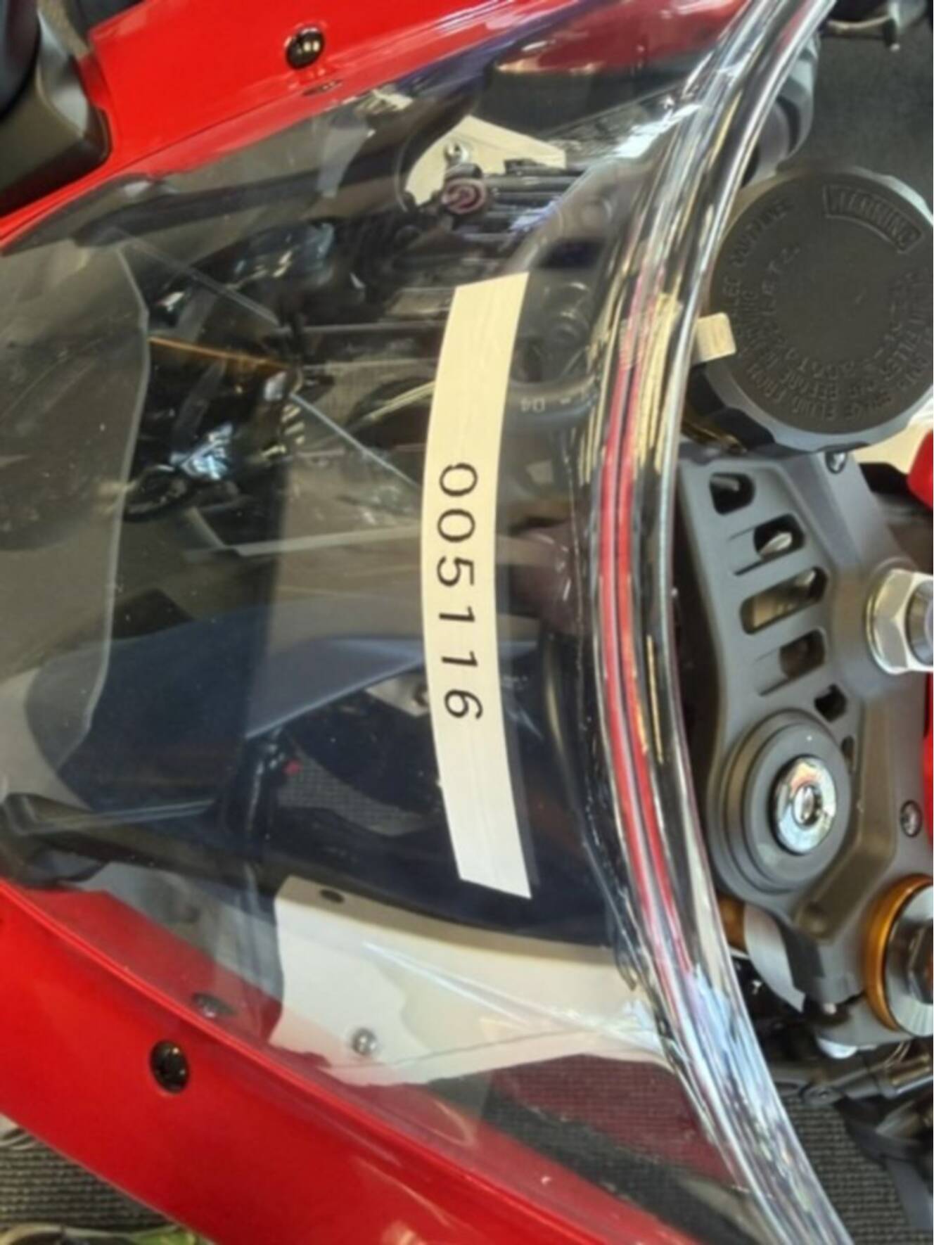 A photo of this 2026 Yamaha YZF-R7 70th Anniversary Edition