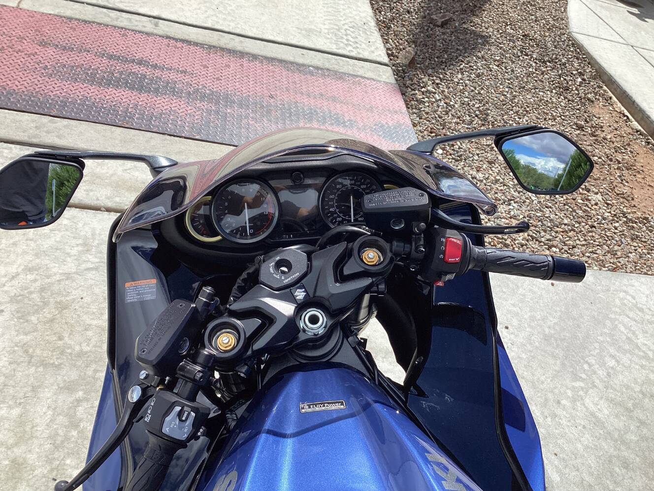 A photo of this 2027 Suzuki Hayabusa