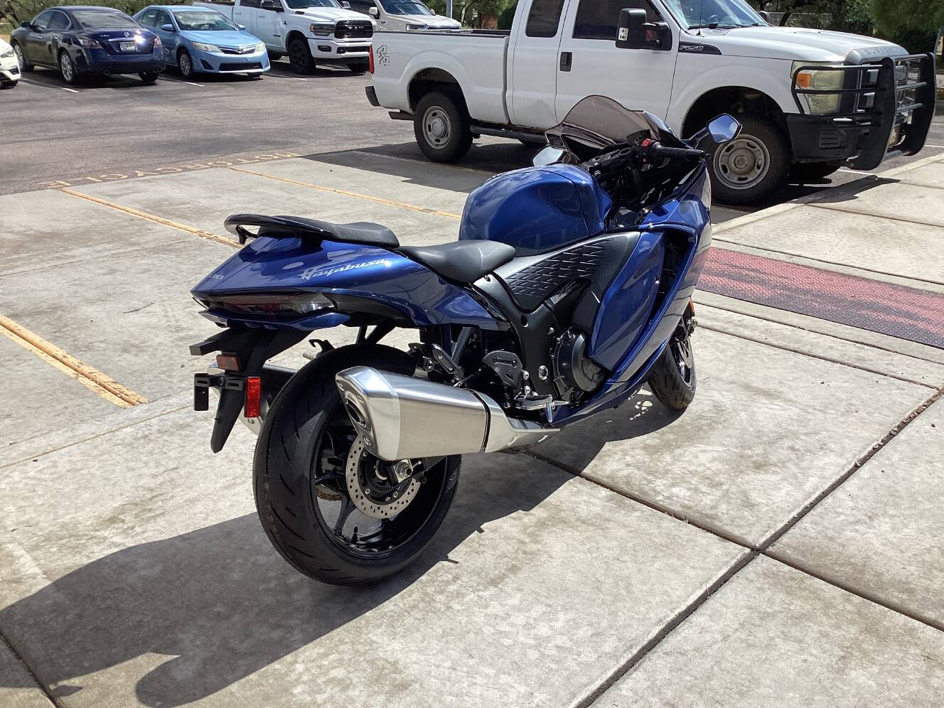 A photo of this 2027 Suzuki Hayabusa