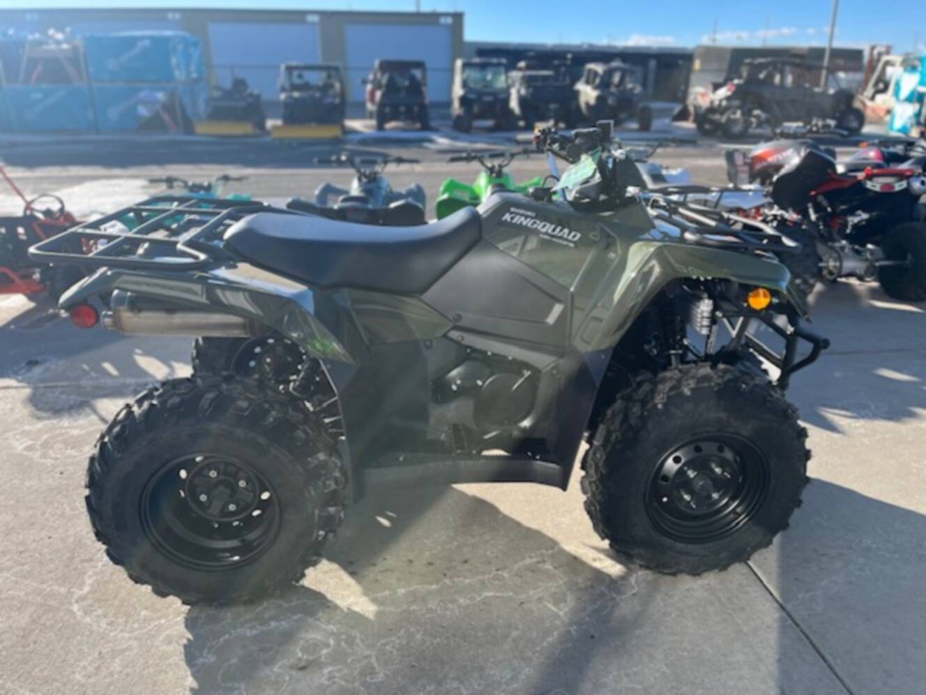 A photo of this 2025 Suzuki KingQuad 400 FSi